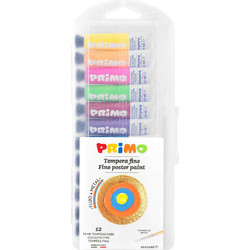 Τέμπερες Fluo & Metallic 12ml - 12τεμ