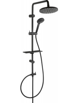Ferro Rondo LUX Στήλη Ντουζ 98.5cm BlackΚωδικός: NP23-BL