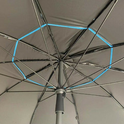Hupa Riviera Ομπρέλα Θαλάσσης με UV Προστασία Γκρι 2.2m 50-3001/14