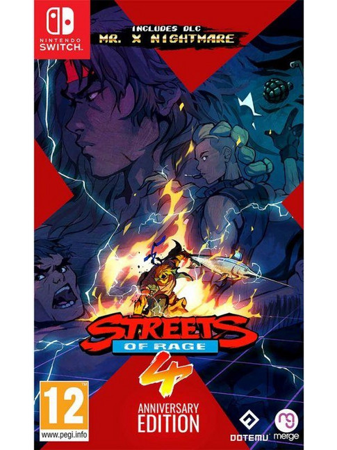 Streets Of Rage 4 Anniversary Edition Nintendo Switch
