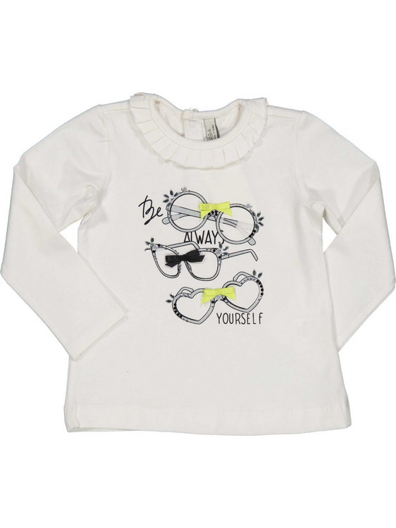 Birba Trybeyond Παιδικό T-Shirt Μακρυμάνικο Λευκό 999-54075-00-10E
