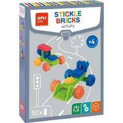 Τουβλάκια Stickle Bricks Apli 50 Τεμάχια 4+ (119159)