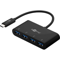 Goobay 61073 USB Hub 3.0 USB-C με 4 Θύρες USB-A