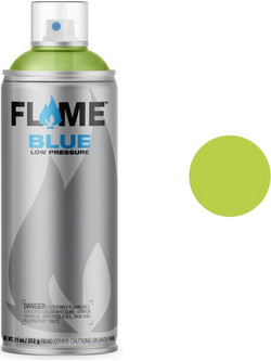 Flame Blue Σπρέι Βαφής Kiwi Light Ματ 400ml