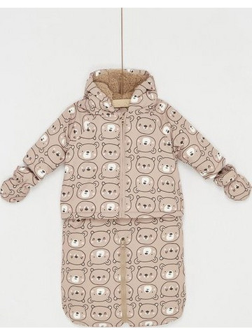 Βρεφικός Υπνόσακος Unisex Καφέ Teddy Bear ΚΑΦΕ
