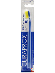 Curaprox CS 3960 Super Soft Οδοντόβουρτσα Μπλε Κίτρινη