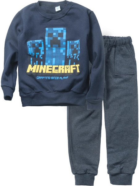 Παιδικό σετ φόρμας Online για αγόρια Minecraft μπλε