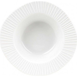 Ντιπάκι Lines RD0016202 Φ12x3,5cm White Raeder Πορσελάνη
