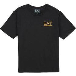 EA7 Παιδικό T-Shirt Κοντομάνικο Μαύρο 8NBT51BJ02Z-0200