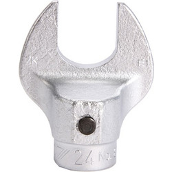 Κεφαλή για δυναμόκλειδα 16mm Spigot, Norbar 24mm Γερμανικό - Open End, 16mm spigot