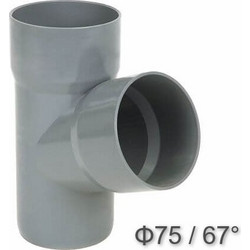 ΗΜΙΤΑΦ 67 PVC ΑΠΟΧΕΤΕΥΣΗΣ Φ75