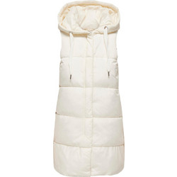 Only Asta Αμάνικο Γυναικείο Μπουφάν Χειμωνιάτικο Puffer Μακρύ Cloud Dancer 15300256