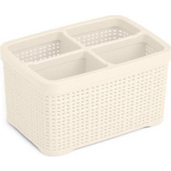 Καλαθάκι Okay Organizer small διαστάσεων 16.4x11.4x10.9cm σε λευκό χρώμα