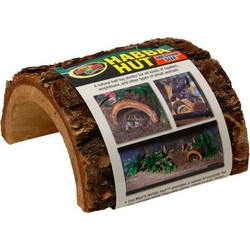 Zoo Med Habba Hut Διακοσμητική Ξύλινη Φωλιά XLarge 17x9x21,5cm