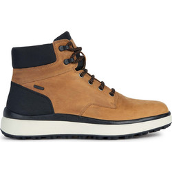 Geox Ανδρικά Μποτάκια Suede Ταμπά Αδιάβροχα U36FZC00045C2112