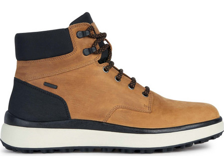 Geox Ανδρικά Μποτάκια Suede Ταμπά Αδιάβροχα U36FZC00045C2112