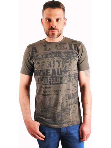Karl Cotton-jersey T-shirt 63251 530