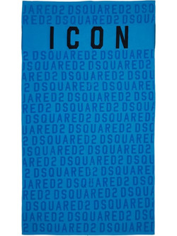 Dsquared2 Πετσέτα Θαλάσσης Μπλε 90x180cm D7P00422023K