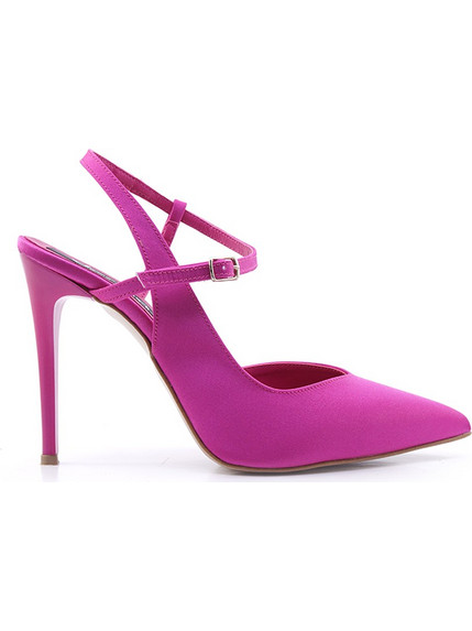 Γυναικείες Γόβες LadyShoes 5 Φούξια 'Υφασμα