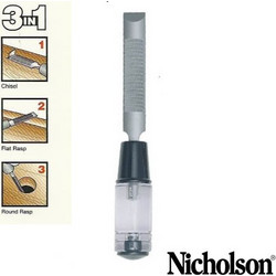 Nicholson WC 34 Σκαρπέλο ράσπα 3 σε 1 3/4''