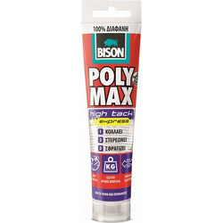 Bison - POLY MAX High Tack Express Σωληνάριο 115g Διάφανη (28207)