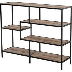 HOMCOM Βιβλιοθήκη 120x32x95cm 838-046
