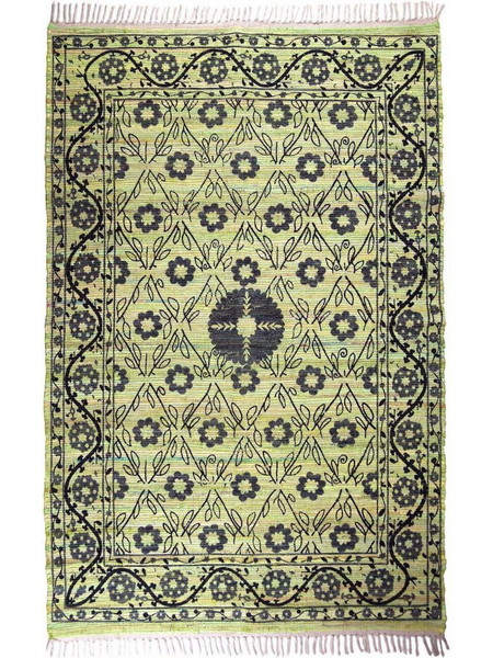 Synchronia Χαλί Ορθογώνιο Κουρελού Καλοκαιρινό 120x180cm MACRR422