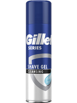 Gillette Series Cleans Charcoal Gel Ξυρίσματος 200ml
