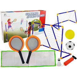 Badminton Volleyball Set 3 in 1 Two Versions of Goal