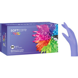 Bournas Medicals Soft Touch Vivid Νιτριλίου Μωβ 100τμχ