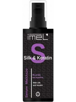 Imel Silk & Keratin Serum Μαλλιών για Επανόρθωση 75ml