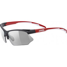 Uvex Sportstyle 802 S53.0.872.2301 Αθλητικά Γυαλιά Ηλίου Μάσκα Κοκάλινα Μαύρα με Μαύρο Polarized Φακό