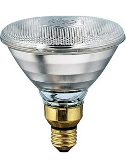 Λάμπα Infrared Par38 για Ντουί E27 175W Clear
