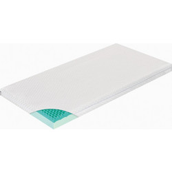 Greco Strom Διώνη 5 Zones Αντιβακτηριδιακό Στρώμα Memory Foam Κούνιας 75-80x160x10cm
