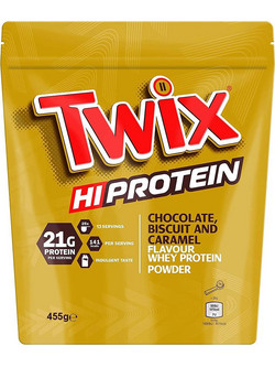 Twix Hi Protein Powder Chocolate, Biscuit & Caramel 455gr