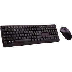 CiT Value Builder Set Keyboard and Mouse Win XP / 7 / 8 / 10 & Linux Black (QWERTY UK)