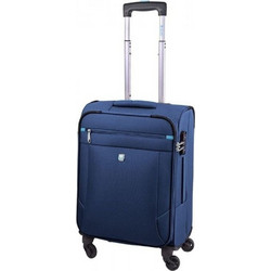 Dielle 300-55 Βαλίτσα Καμπίνας 55x39x20cm με 4 Ρόδες Navy Μπλε
