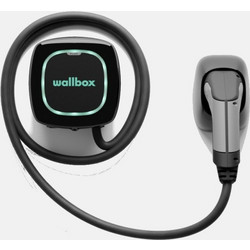 Wallbox Pulsar Plus 7,4kW Μονοφασικός Type 2 + Καλώδιο 5m Black