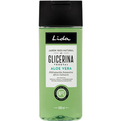 Lida Natural Glycerine Aloe Vera Κρεμοσάπουνο 600ml