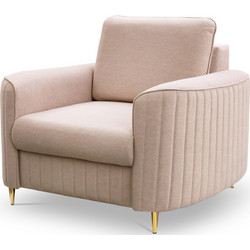 PoliHome Πολυθρόνα Ροζ Irelia 162527289