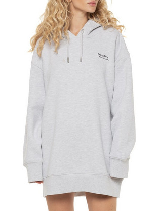 Superdry Mini Καθημερινό Φόρεμα Γκρι W8011632A-5WB