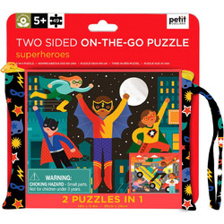 Παιδικό Puzzle Petit Collage Superheroes 49 Κομμάτια