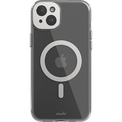 Moshi iGlaze Back Cover with MagSafe Luna Silver (iPhone 15 Plus)