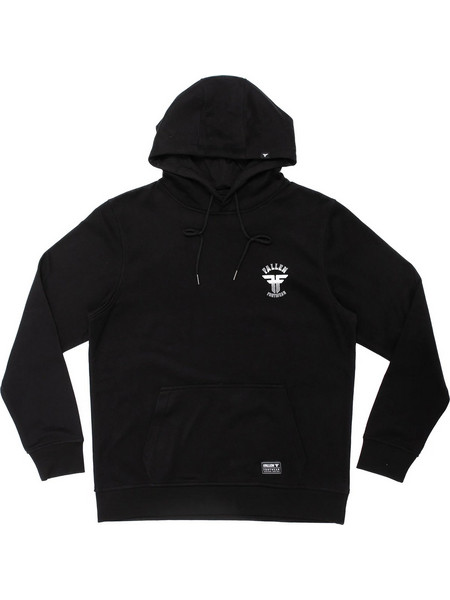 Fallen Peace War Ανδρικό Φούτερ με Κουκούλα & Τσέπες Μαύρο FMP1BU04-BLK