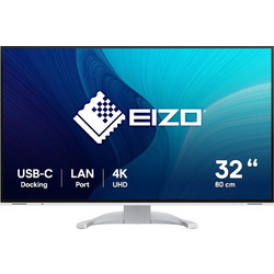 Eizo FlexScan EV3240X-WT IPS Monitor 31.5" 3840x2160 4K UHD 60Hz 5ms