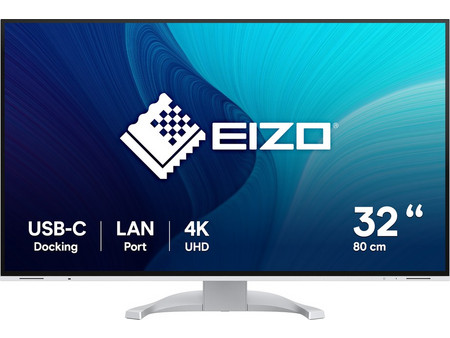 Eizo FlexScan EV3240X-WT IPS Monitor 31.5" 3840x2160 4K UHD 60Hz 5ms