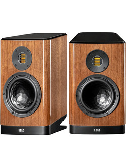 Elac Vela BS 404.2 Ζεύγος Ηχείων Hi-Fi Βιβλιοθήκης 80W 2 Δρόμων Walnut