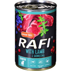Dolina Noteci Rafi Grain Free Junior with Lamb, Cranberry & Blueberry 400gr