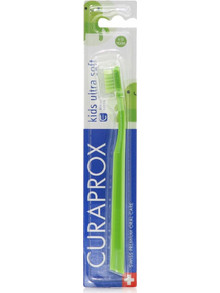 Curaprox Kids 5500 Ultra Soft Παιδική Οδοντόβουρτσα Πράσινη