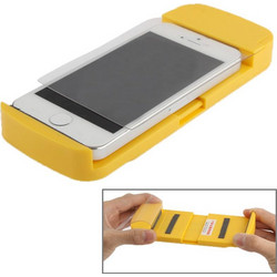 Universal Automatic Screen Attach Machine for iPhone 5 & 5C & 5S, iPhone 4 & 4S, Galaxy S IV / i9500, Galaxy Note II / N7100, Galaxy S III / i9300, Mobile Phones within 5.8 inch (Yellow) (OEM)